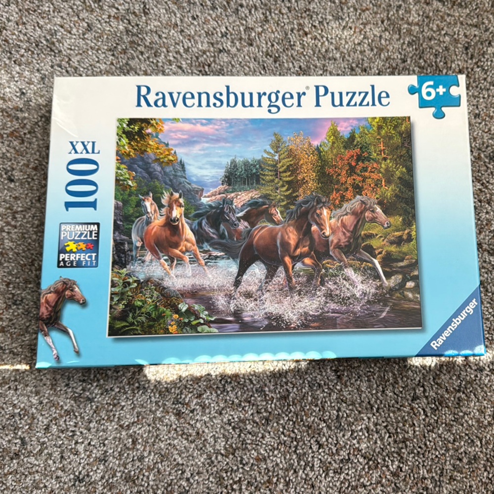 Ravensburger Puzzle with Horses